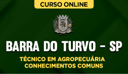 Curso online Curso Prefeitura de Barra do Turvo - SP - Técnico em Agropecuária - Conhecimentos Comuns - Nova Concursos