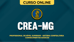 Curso online Curso CREA-MG - Profissional de Nível Superior - Sistema CONFEA/CREA - Conhecimentos Básicos - Nova Concursos