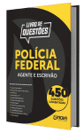Produto Livro 450 Questões Comentadas da PF - Agente e Escrivão - Nova Concursos