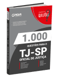 Produto Livro 1.000 Questões Gabaritadas TJ-SP - Oficial de Justiça - Nova Concursos