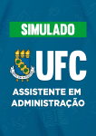 Apostila Simulado - UFC - Assistente em Administração - Nova Concursos