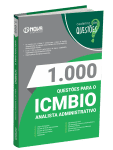 Produto Livro 1.000 Questões Gabaritadas para ICMBIO - Analista Administrativo - Nova Concursos