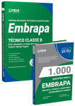 Produto Combo EMBRAPA - Técnico Classe B - Área: Laboratório e Campos Experimentais - Subárea: Manejo Vegetal - Nova Concursos