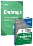 Produto Combo EMBRAPA - Técnico Classe B - Área: Suprimento, Manutenção e Serviços – Subárea: Suporte à Gestão - Nova Concursos