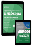 Produto Combo EMBRAPA Técnico Classe B - Área: Suprimento, Manutenção e Serviços – Subárea: Suporte à Gestão - Nova Concursos