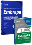 Produto Combo EMBRAPA - Assistente Classe C - Área: Laboratório e Campos Experienciais – Subárea: Laboratório - Nova Concursos