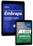 Produto Combo EMBRAPA Assistente Classe C - Área: Laboratório e Campos Experienciais – Subárea: Laboratório - Nova Concursos