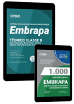 Produto Combo EMBRAPA Técnico Classe B - Área: Suprimento, Manutenção e Serviços – Subárea: Ativos Patrimoniais e Imobiliários - Nova Concursos