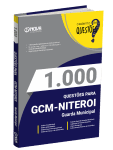 Produto Livro 1.000 Questões Gabaritadas para o GCM Niterói RJ - Guarda Municipal - Nova Concursos