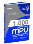 Produto Livro 1.000 Questões Gabaritadas para o MPU - Conhecimentos Gerais - Comum a Todos os Cargos - Nova Concursos