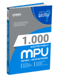 Produto Livro 1.000 Questões Gabaritadas para o MPU - Técnico - Administração - Nova Concursos