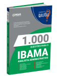Produto Livro 1.000 Questões Gabaritadas para o IBAMA - Analista Administrativo - Nova Concursos