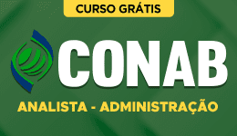 Capa do produto Curso Grátis CONAB - Analista - Administração