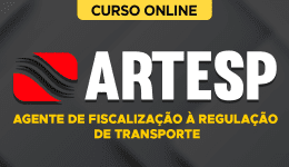 Curso online Curso ARTESP - Agente de Fiscalização à Regulação de Transporte - Nova Concursos