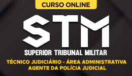 Curso online Curso STM - Técnico Judiciário - Área Administrativa - Agente da Polícia Judicial - Nova Concursos