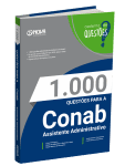 Produto Livro 1.000 Questões Gabaritadas para a CONAB - Assistente Administrativo - Nova Concursos