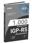 Produto Livro 1.000 Questões Gabaritadas para o IGP-RS - Papiloscopista - Nova Concursos