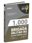 Produto Livro 1.000 Questões Gabaritadas para a Brigada Militar - RS - Soldado Primeira Classe - Nova Concursos