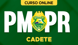 Curso online Curso PM-PR - Cadete - Nova Concursos