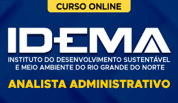 Curso online Curso IDEMA-RN - Analista Administrativo - Nova Concursos