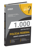 Produto Caderno 1.000 Questões Gabaritadas PF - Agente Administrativo - Nova Concursos