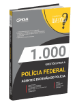 Produto Livro 1.000 Questões Gabaritadas PF - Agente e Escrivão de Polícia Federal - Nova Concursos