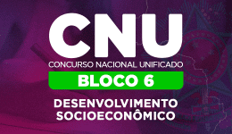 Curso online Curso Concurso Nacional Unificado (CNU) 2026 - Bloco 6 - Desenvolvimento Socioeconômico - Nova Concursos