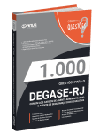 Produto Livro 1.000 Questões Gabaritadas DEGASE - Comum aos Cargos de Agente Administrativo e Agente de Segurança Socioeducativa - Nova Concursos