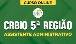 Curso online Curso CRBio 5ª Região - Assistente Administrativo - Nova Concursos