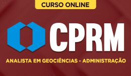 Curso online Curso CPRM - Analista em Geociências - Administração - Nova Concursos