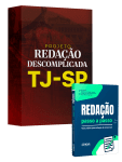 Produto Redação Descomplicada - TJ-SP Escrevente Técnico Judiciário - Conteúdo + Correção + Livro Bônus! - Nova Concursos