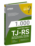 Produto Livro 1.000 Questões Gabaritadas para o TJ-RS - Técnico do Poder Judiciário - Área Administrativo-Judiciária - Nova Concursos