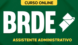 Capa do produto Curso BRDE - Assistente Administrativo