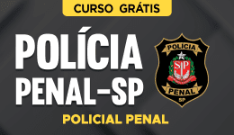 Capa do produto Curso Grátis Polícia Penal-SP - Policial Penal