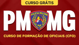 Capa do produto Curso Grátis PM-MG - CFO