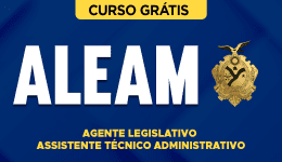Capa do produto Curso Grátis ALEAM - Agente Legislativo - Assistente Técnico Administrativo