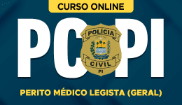 Curso online Curso PC-PI - Perito Médico Legista (Geral) - Nova Concursos