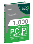 Produto Livro 1.000 Questões Gabaritadas para o PC PI - Perito Criminal - Nova Concursos