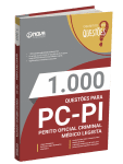 Produto Livro 1.000 Questões Gabaritadas para o PC PI - Perito Oficial Criminal - Médico Legista - Nova Concursos