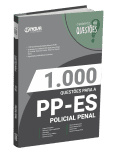 Produto Livro 1.000 Questões Gabaritadas para o PP-ES - Policia Penal - Nova Concursos