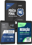 Produto Combo Polícia Penal MG 2026 - Policial Penal - 3 em 1 (pós-edital) - Nova Concursos