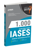 Produto Livro 1.000 Questões Gabaritadas para a IASES - Agente Socioeducativo - Nova Concursos