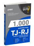 Produto Livro 1000 Questões Gabaritadas para o TJ-RJ - Técnico de Atividade Judiciária - Nova Concursos