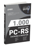 Produto Livro 1000 Questões Gabaritadas para a PC-RS - Escrivão e Inspetor - Nova Concursos
