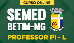 Capa do produto Curso SEMED Betim-MG - Professor PI - L
