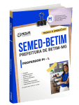 Produto Apostila Prefeitura de Betim - MG 2026 - Professor PI - L - Nova Concursos