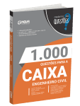 Produto Livro 1000 Questões Gabaritadas para CAIXA - Engenheiro Civil - Nova Concursos
