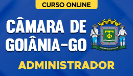 Curso online Curso Câmara de Goiânia-GO - Administrador - Nova Concursos