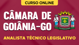 Curso online Curso Câmara de Goiânia-GO - Analista Técnico Legislativo - Nova Concursos