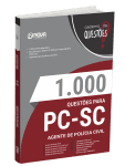 Produto Livro 1000 Questões Gabaritadas para PC-SC - Agente de Polícia Civil - Nova Concursos